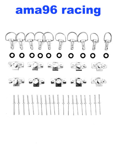 Kit sganci rapidi carene - kit,